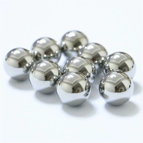 Kulor med hög precision i stål