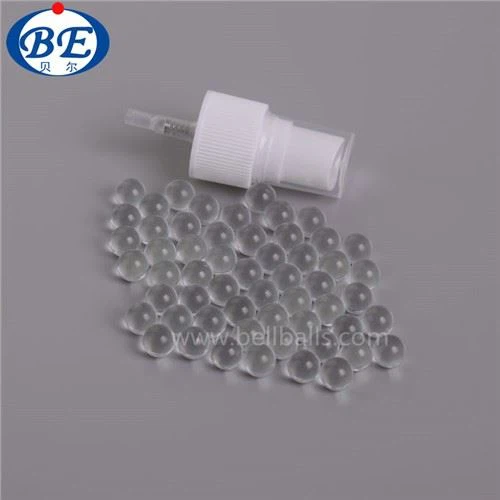 Glaskula för avtryckarspruta