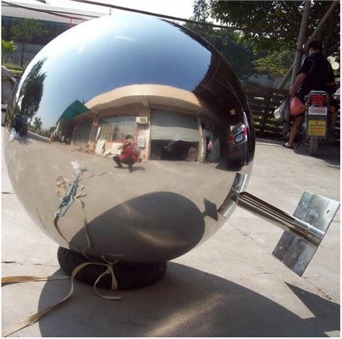 Hålkula i rostfritt stål