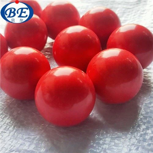 30 mm röda plastkulor